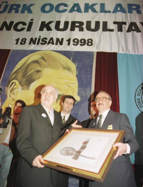 In a 'Turk Ocaklari' meeting in 1998