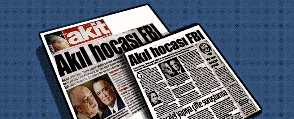 Yeni Akit Gazetesi'nde yayınlanan 'Akıl hocası FBI' başlıklı haberle ilgili açıklama