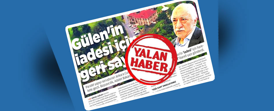 Akşam Gazetesi'nde yayınlanan 'İadesi için düğmeye basıldı' başlıklı habere cevap ve düzeltme metni