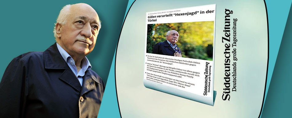 Fethullah Gülen Hocaefendi'nin Süddeutsche Zeitung gazetesine verdiği röportaj